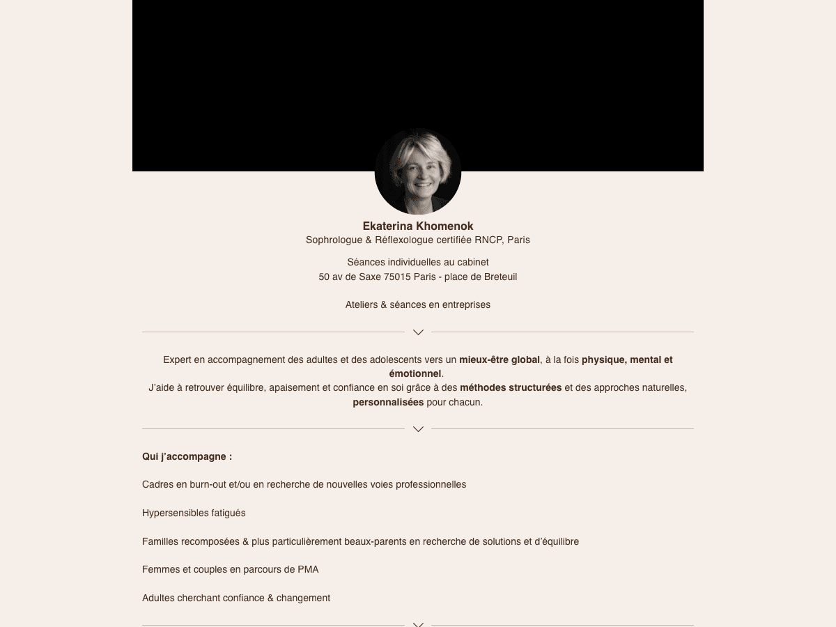 Ekaterina Khomenok